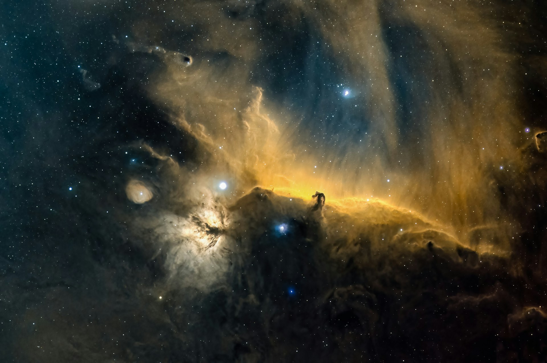 A star forming region in the sky