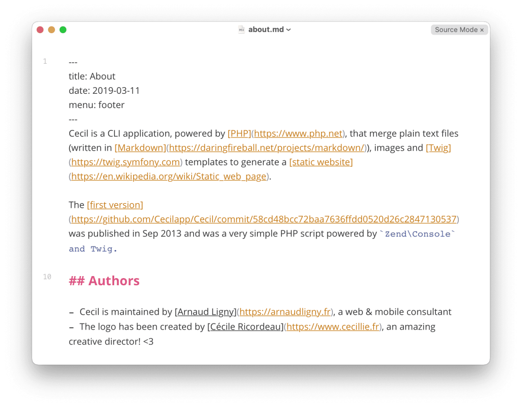 Intuitive writing experience
